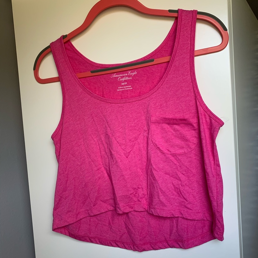 Pink American Eagle Tank